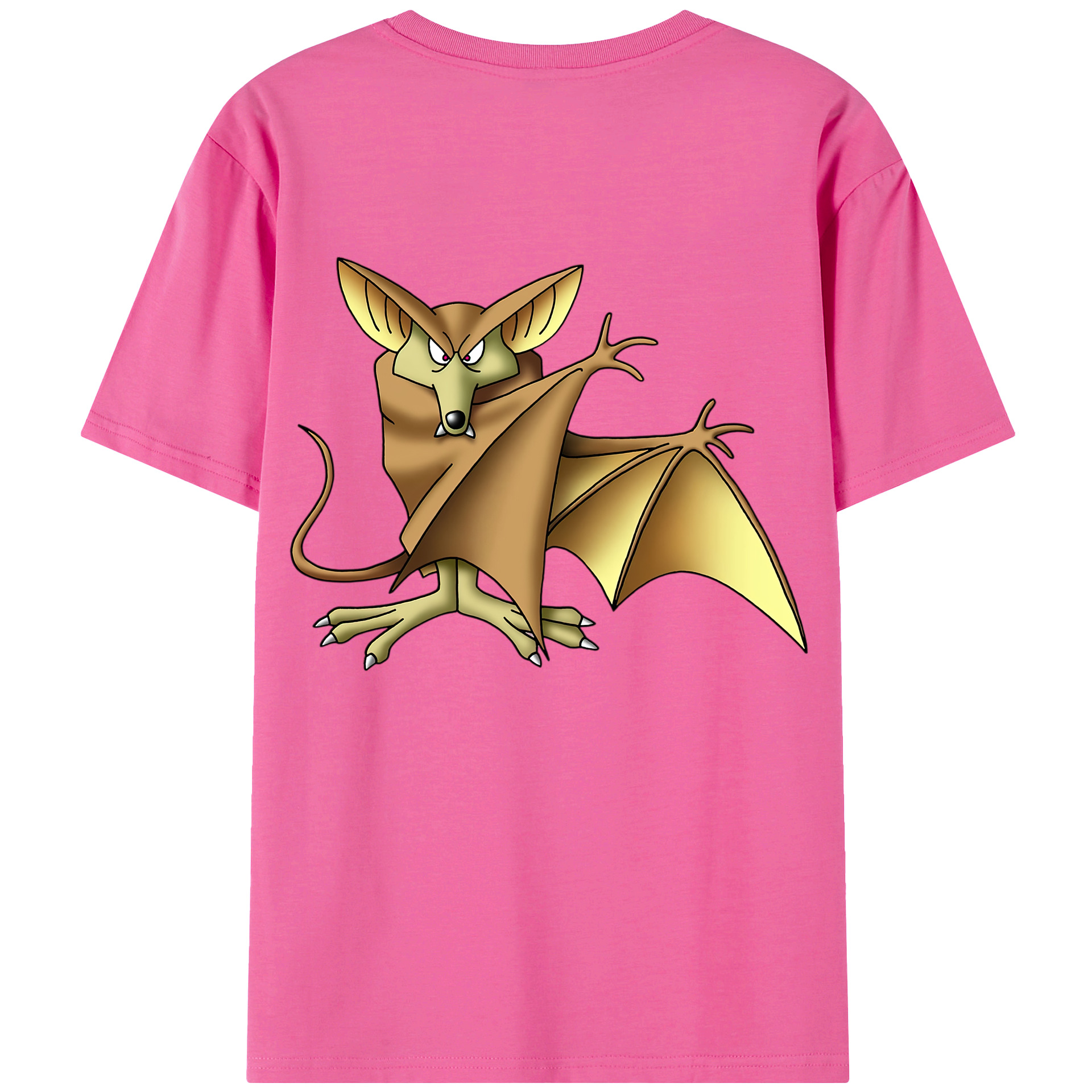 （画像用） ドラゴンクエスト Doragon Kuesuto Dragon Quest レディース半袖Tシャツ(バックプリント)